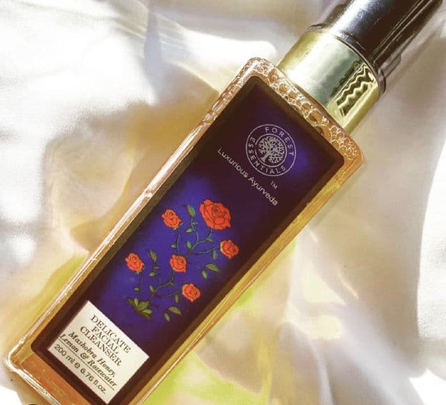 Forest Essentials Delicate Facial Cleanser Kashmiri Saffron & Neem review photo by keerthi