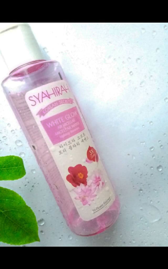 Syahirah Korean Secrets White Glow Air Micellar review photo by nrzlkha