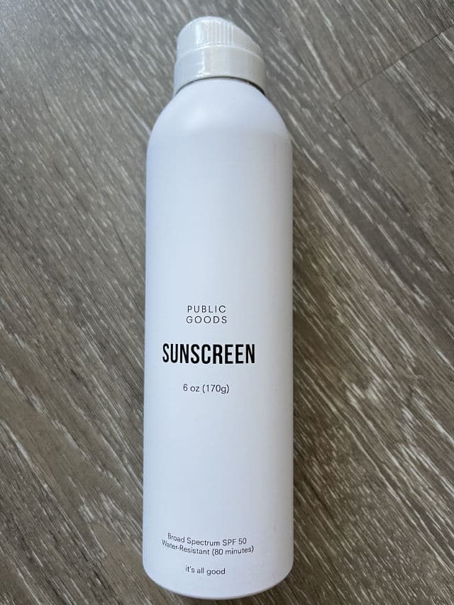 Public Goods Sunscreen SPF 50 review photo by kellsy2901