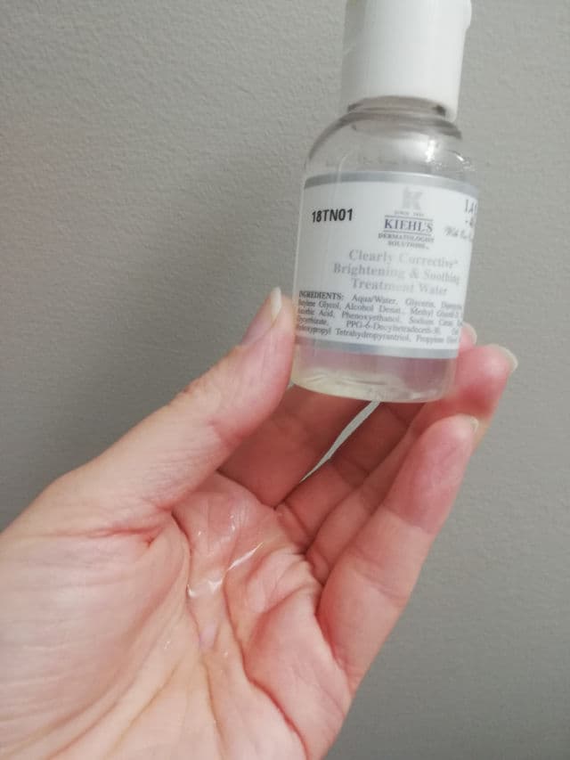 Kiehl's Clearly Corrective Brightening And Soothing Treatment Water review photo by keppers