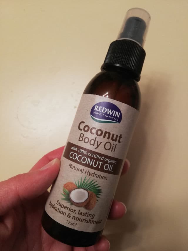 Redwin Coconut Body Oil review photo by keppers