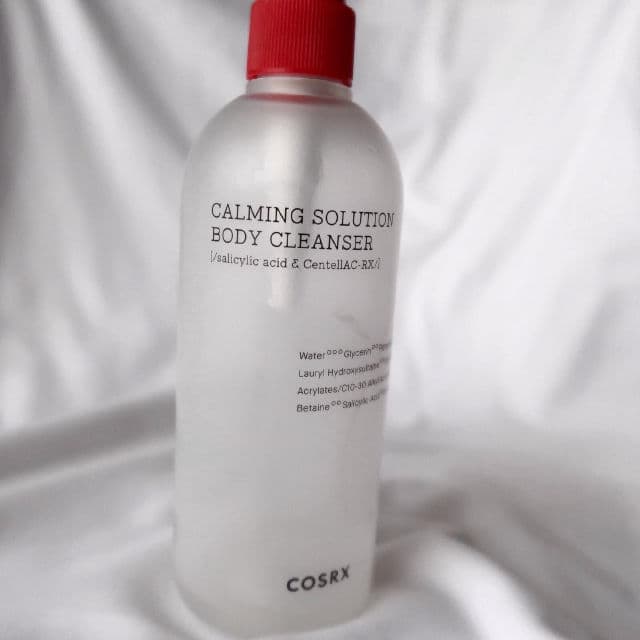 COSRX AC Calming Solution Body Cleanser review photo by khairahscorner