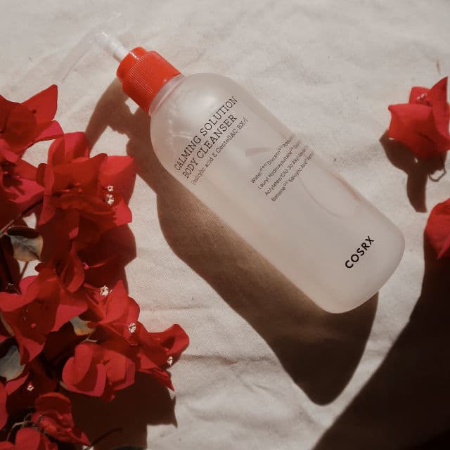 COSRX AC Calming Solution Body Cleanser review photo by khairahscorner