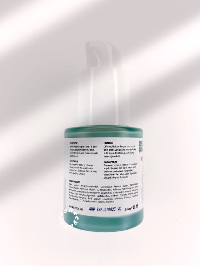 Somethinc Resurrect Multibiome Serum review photo by kiarafelisha