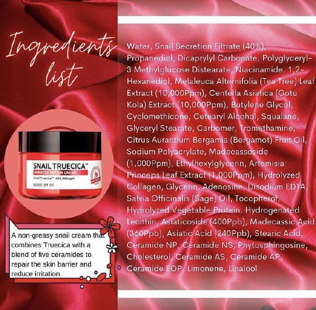 Some By Mi Snail Truecica Miracle Repair Cream review photo by kindfallenangel