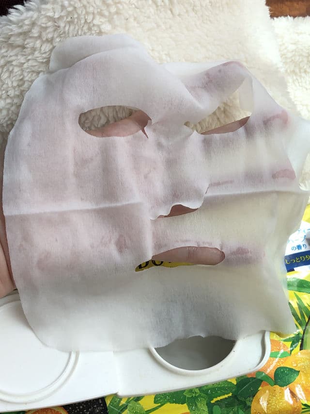 Saborino Morning Facial Sheet Mask - Fruity Herbal review photo by halleysburrow