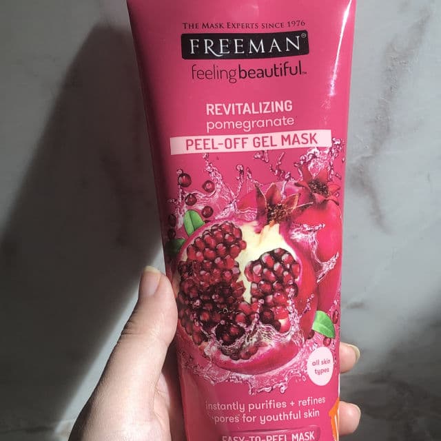Freeman Feeling Beautiful Revitalizing Pomegranate Facial Revealing Peel-Off Mask review photo by halleysburrow
