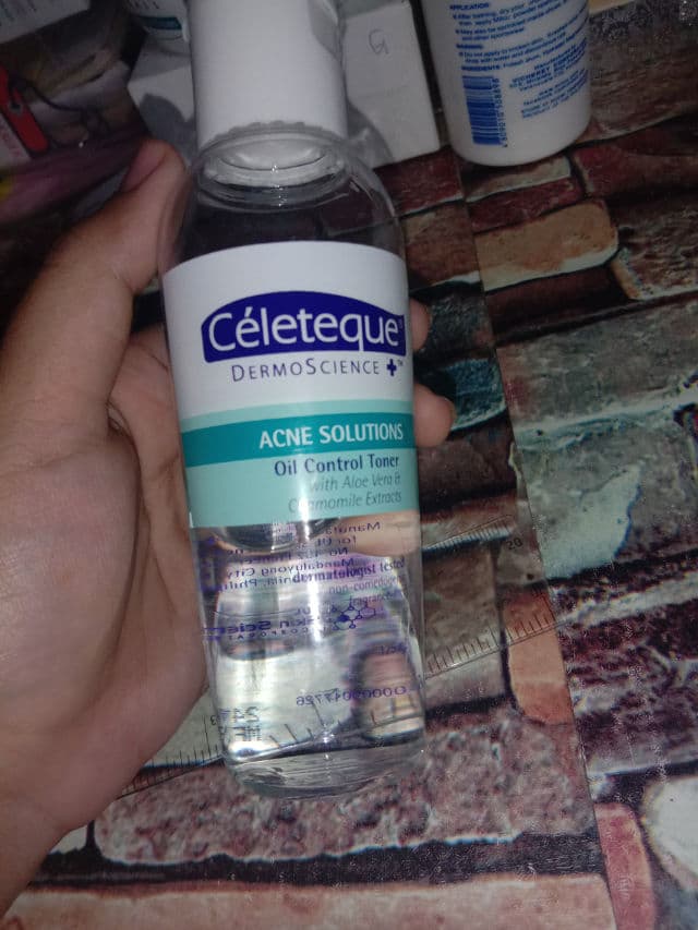 Celeteque DermoScience Acne Solutions Oil Control Toner review photo by kopiii