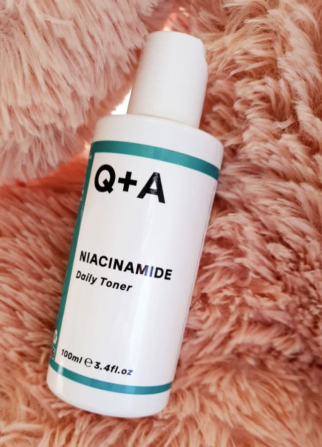 Q+A Niacinamide Daily Toner review photo by skimcare
