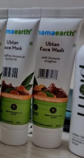 Mamaearth Ubtan Face Mask review photo by kunj