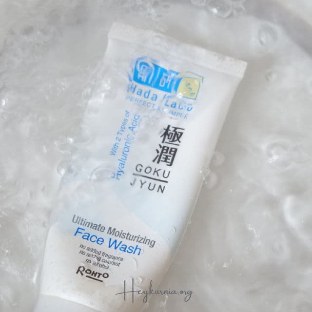 Hada Labo HADA LABO Goku-jyun Face Wash review photo by kurniaashari