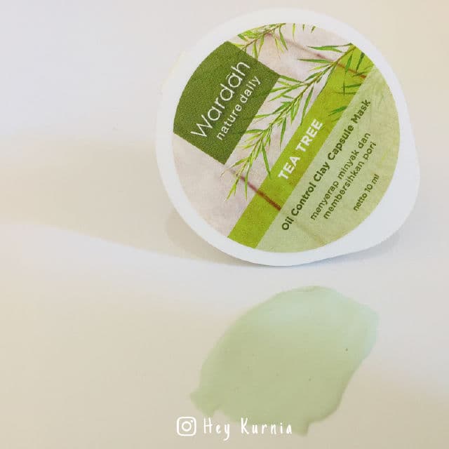 Wardah Nature Daily Exfoliating Scrub Capsule Mask - Tea Tree review photo by kurniaashari