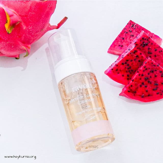Rayou Micellar Foaming Cleanser review photo by kurniaashari