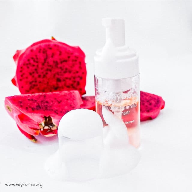 Rayou Micellar Foaming Cleanser review photo by kurniaashari