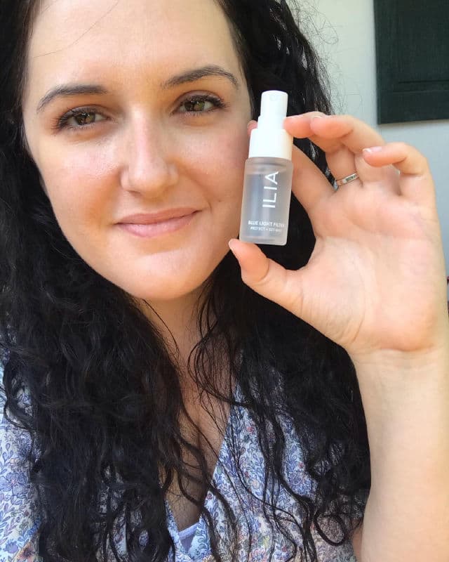 Ilia Blue Light Protect + Set Mist review photo by kvbowman