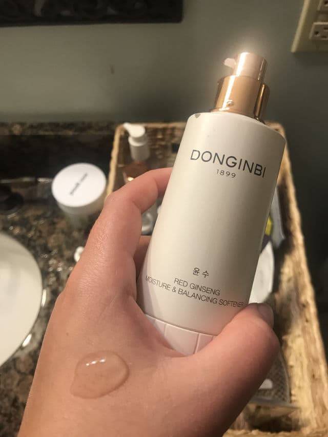 Donginbi Red Ginseng Moisture & Balancing Softener review photo by kvbowman
