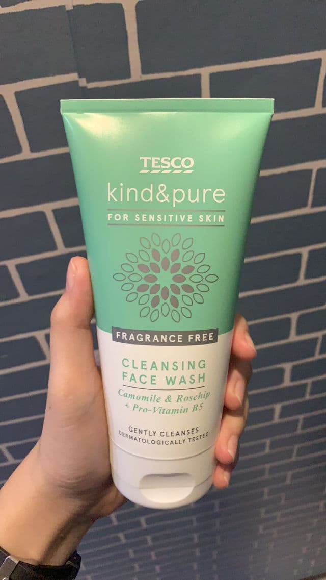 Tesco Kind And Pure Cleansing Face Wash review photo by heyitslael