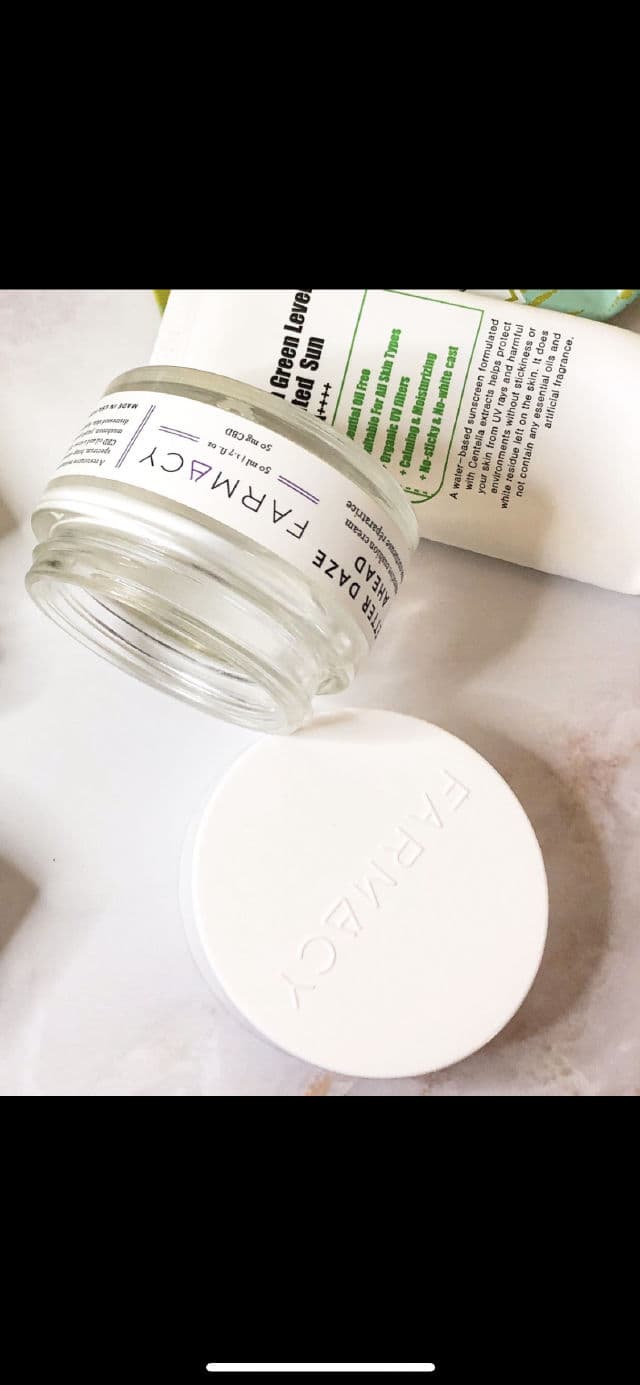 Farmacy Better Daze Ahead CBD Oil Moisturizer review photo by laemekiia