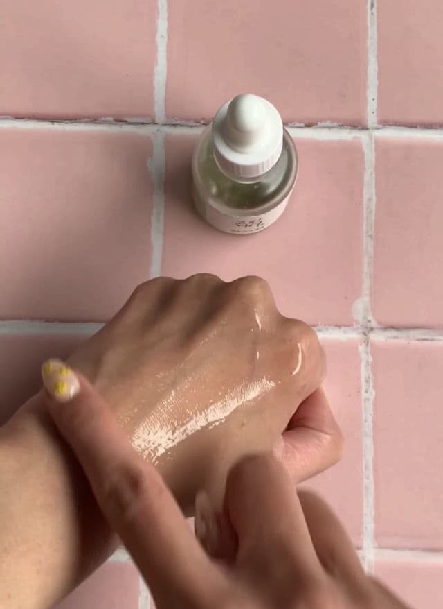 BEAUTY OF JOSEON Calming Serum Green Tea + Panthenol review photo by laizparadisee