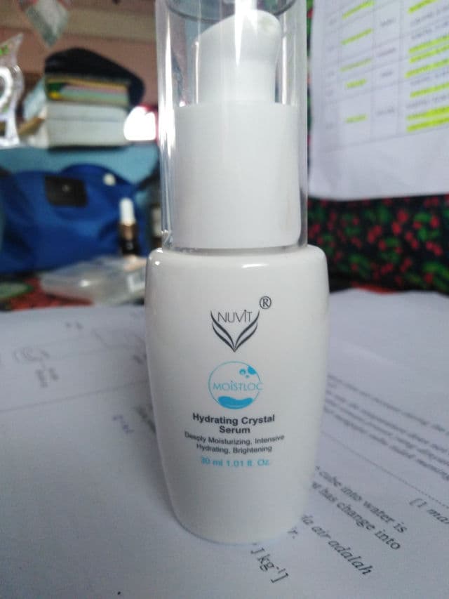 NUViT MoistLoc Hydrating Crystal Serum review photo by latiff