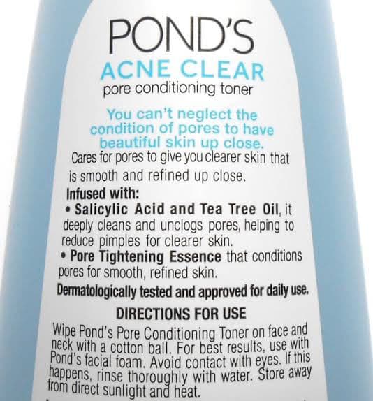 Pond's Acne Clear Pore Conditioning Toner review photo by latinanextdoor