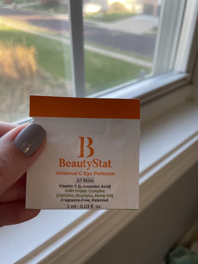 BeautyStat Universal C Eye Perfector review photo by laurenA09