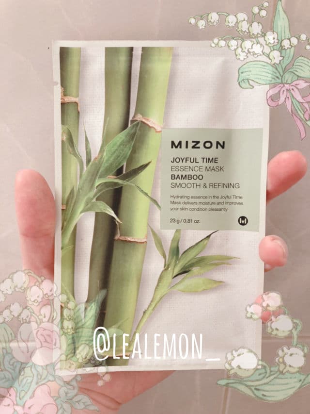 Mizon Joyful Time Essence Mask Bamboo review photo by lealemon