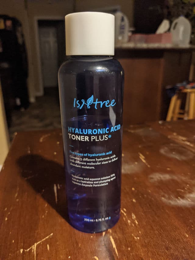 ISNTREE Ultra Low Molecular Hyaluronic Acid Toner review photo by leelee8