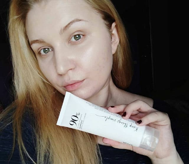 ANUA Heartleaf Gentle Facial Cleanser review photo by lensss