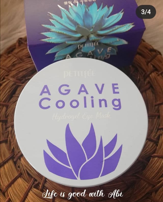 Petitfee Agave Cooling Hydrogel Eye Mask review photo by lifeisgoodwithabi