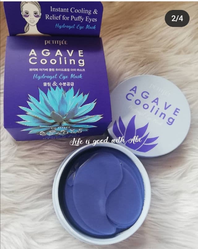 Petitfee Agave Cooling Hydrogel Eye Mask review photo by lifeisgoodwithabi