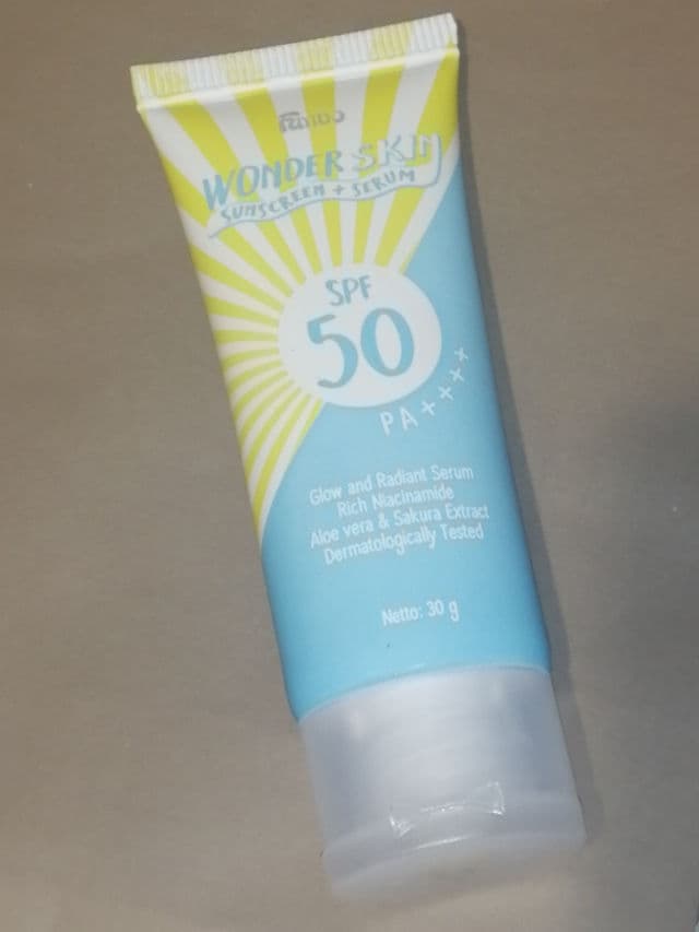fanbo Wonder Skin Sunscreen & Serum review photo by lindoyy