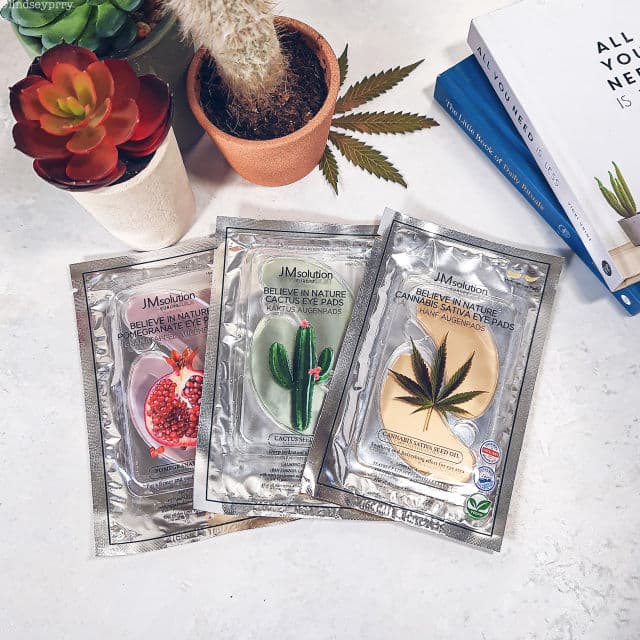 JMsolution Believe In Nature Pomegranate Eye Pads review photo by lindseyprry