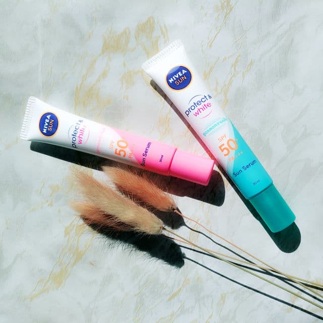 Nivea Sun Protect&White Instant Aura Serum SPF 50+PA+++ review photo by linglee
