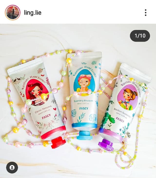 FASCY Lab Waterfume Hand Essence review photo by linglee