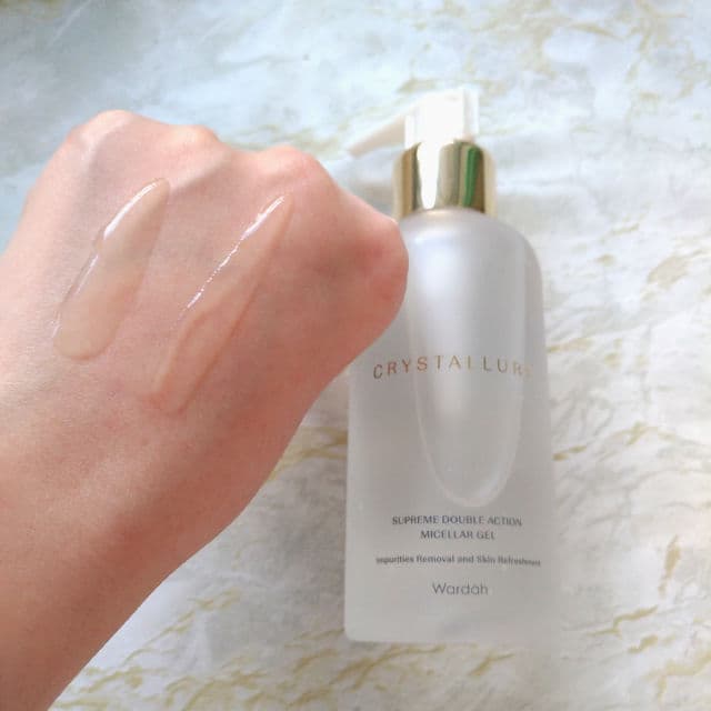 Crystallure by Wardah Supreme Double Action Micellar Gel review photo by linglee