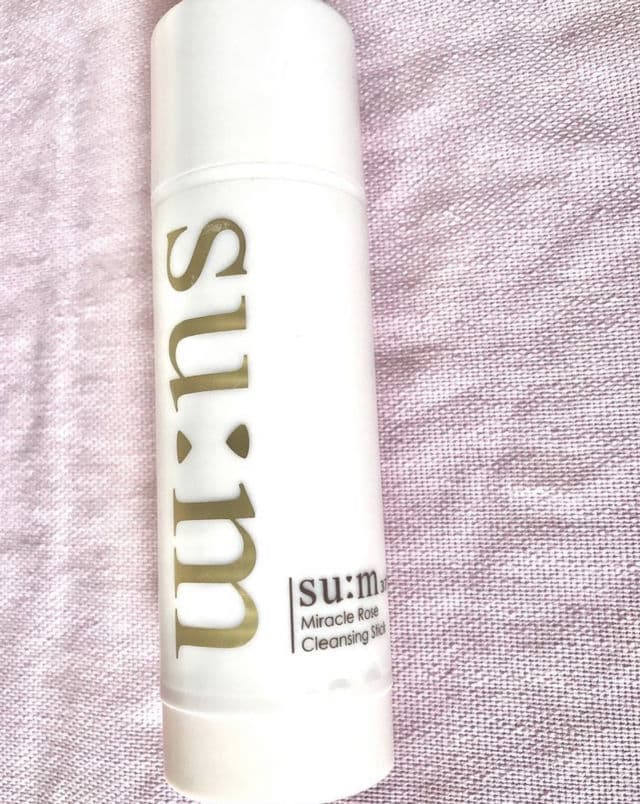 SU:M37 Miracle Rose Cleansing Stick review photo by glowybeautygoals