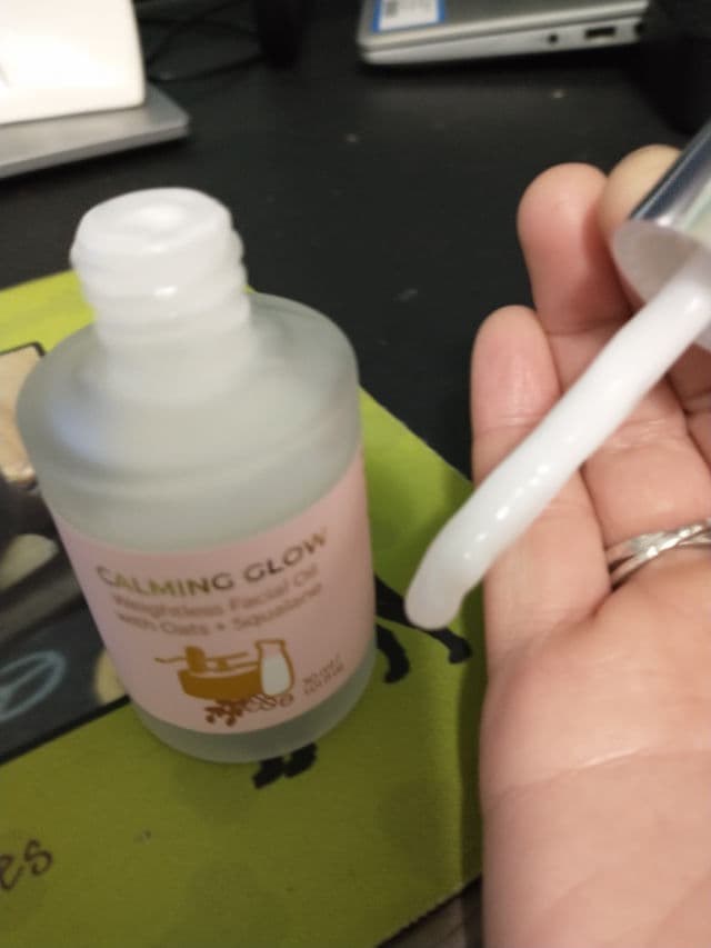 FaceTory Oats Calming Glow Weightless Facial Oil review photo by lisatr0n