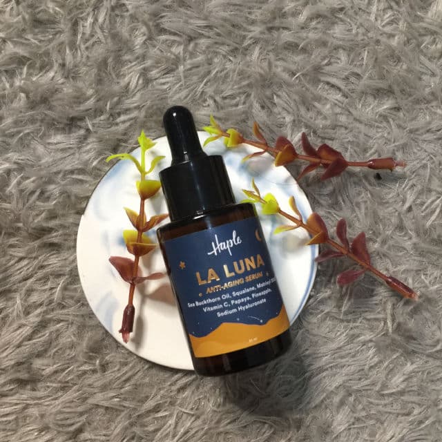 Haple La Luna Anti-Aging Serum review photo by lismagiovani