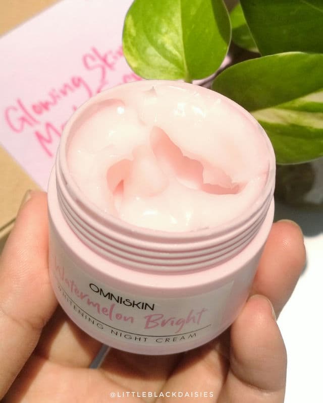 OMNISKIN Watermelon Bright – Whitening Night Cream review photo by littleblackdaisies