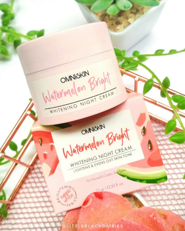 OMNISKIN Watermelon Bright – Whitening Night Cream review photo by littleblackdaisies