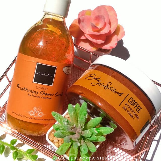 Scarlett Whitening Coffee Brightening Shower Scrub  review photo by littleblackdaisies