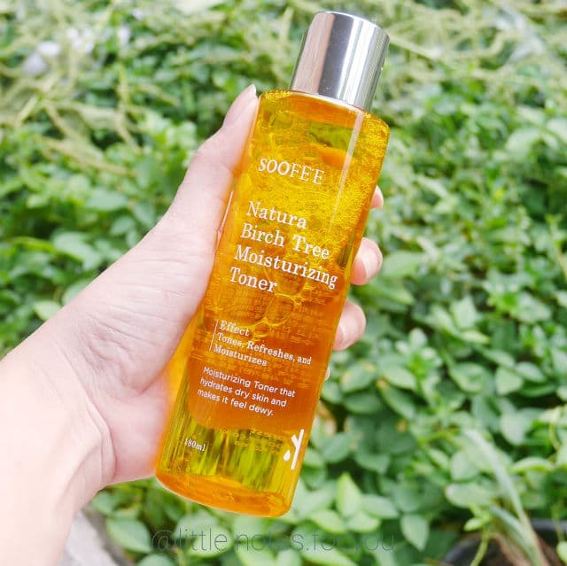 SOOFE'E Natura Birch Tree Moisturizing Toner review photo by littlenotesforyou