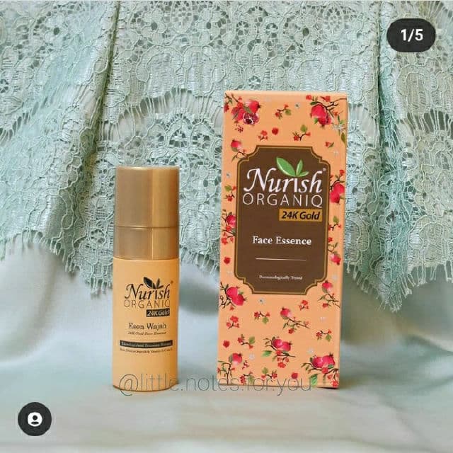 Nurish Organiq 24K Face Essence review photo by littlenotesforyou