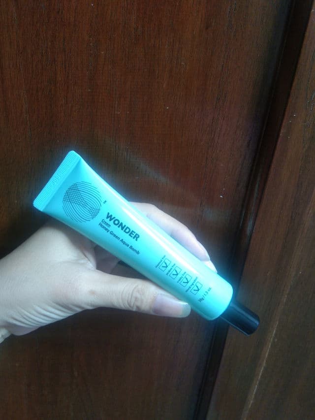 HaruHaru WONDER Honey Green Aqua Bomb Cream review photo by littlenotesforyou