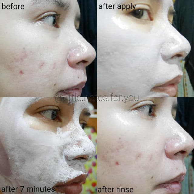 Generation Skin Ultra Violet Brightening Purple Clay Mask review photo by littlenotesforyou