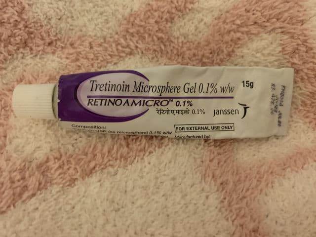 Retin-A Micro Tretinoin Gel Microsphere 0.1% review photo by lizziemichelle