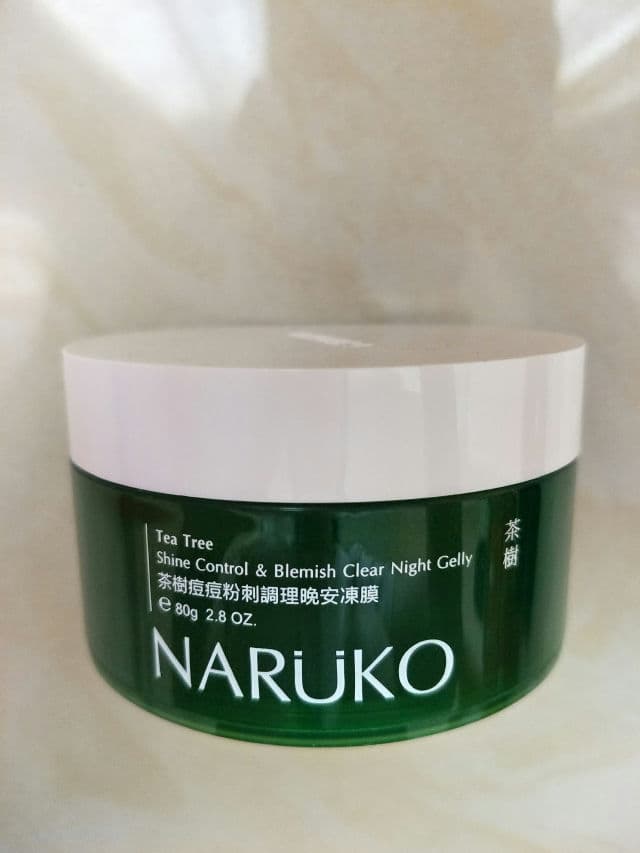 Naruko Tea Tree Shine Control & Blemish Clear Night Gelly review photo by llazyy