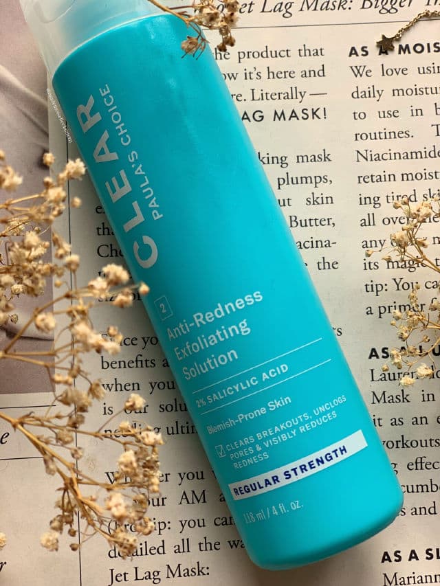 Paula's Choice CLEAR Regular Strength Anti-Redness Exfoliating Solution review photo by loafbreaddesu