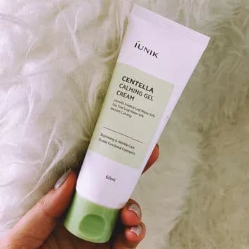 Iunik Centella Calming Gel Cream review photo by loafbreaddesu